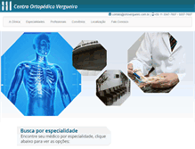 Tablet Screenshot of ortovergueiro.com.br